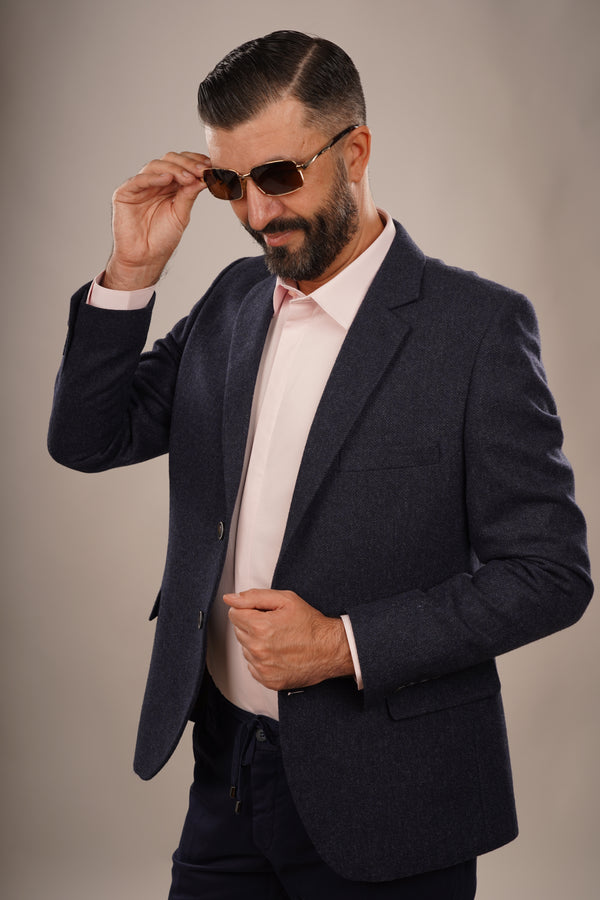 Cămașă Bărbați Roz din Bumbac cu Nasturi Acoperiți