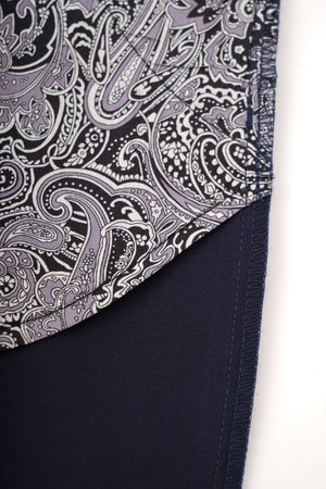 Pantaloni Bărbați Chinos Bleumarin din Bumbac Slim Fit 6AM