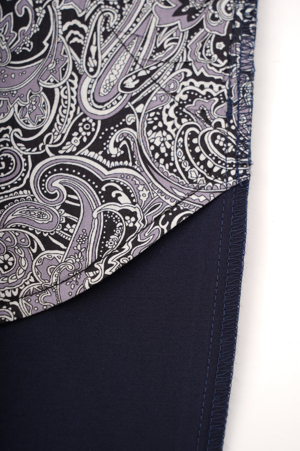 Pantaloni Bărbați Chinos Bleumarin din Bumbac Slim Fit 6AM