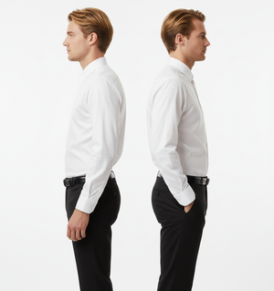 Cămașă Bărbați Albă Easy Iron – Bumbac Superfin