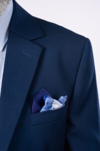 Costum Clasic Bărbați - Bleumarin Format din 3 Piese