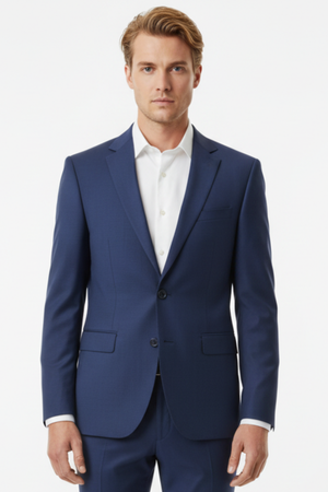 Costum Clasic Bleumarin 6AM705