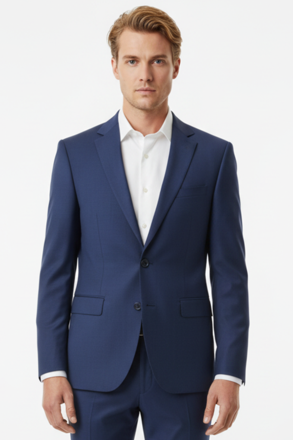 Costum Clasic Bleumarin 6AM705